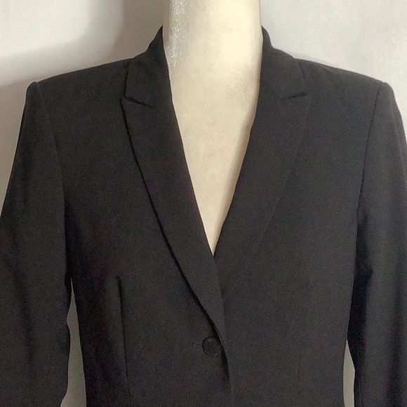 Calvin Klein Women's Classic Black Blazer Suit Jacket Size 6 - Picture 3 of 13